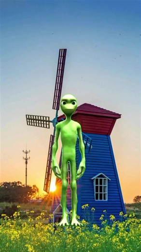 Explore Green Alien Dance Moves for Fun