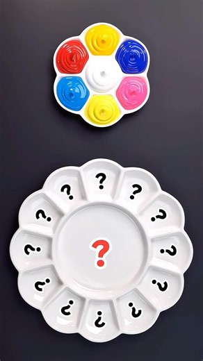 Mix Colors Classic vs. Modern = Two Rainbow Color Palettes #colormixing #colorzara #shots