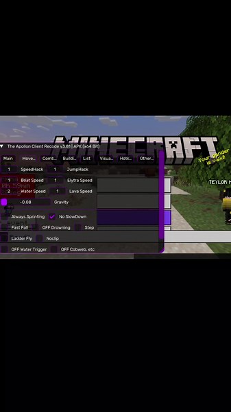 Apollon Client 64 Bits para Minecraft