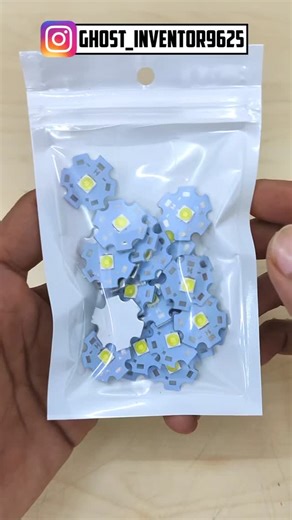 Ghost Inventor | 12 Watt Super Bright White Color Cree Led #electronic #component #diy #project #unboxing #review #onlinestore #onlineshop #reel... | Instagram
