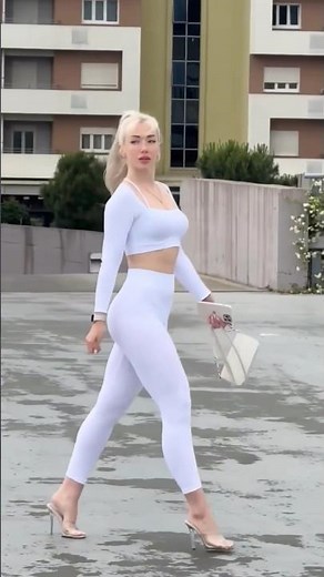 🛒 🛍️ Top Trending White Legging Sets For Stylish Girls #fashion #style #trending