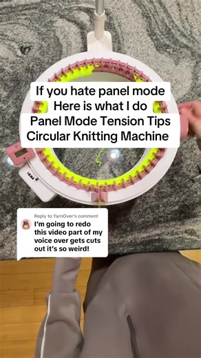 Panel Mode Tips for Circular Knitting Machines