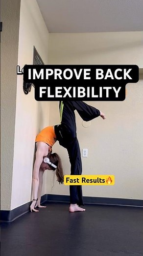 3 Wall Moves to INSTANTLY Improve Your Backbend 😮 #flexibility #stretching #shorts #yoga