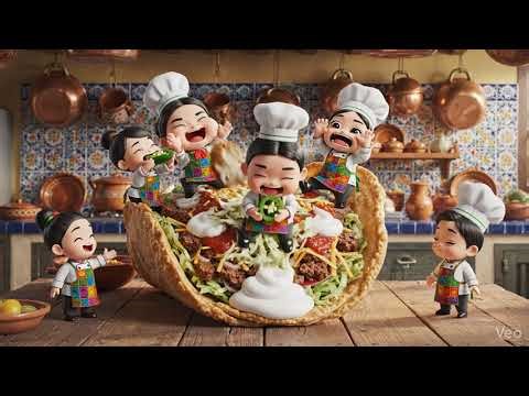 Mini Chefs Make Tacos #MiniChefs #KidsCooking #MiniChef #CookTacos #food