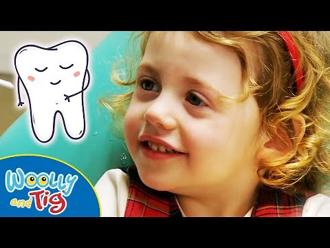 ‪@WoollyandTigOfficial‬- My First Visit To The Dentist | TV Show for Kids | Toy Spider