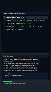 This JavaScript Trick Fixes Floating-Point Bugs Forever #Shorts