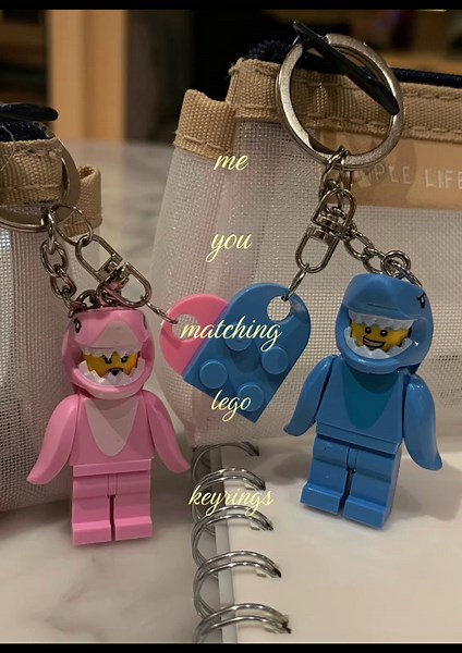 Matching LEGO Keyrings: A Fun DIY Project