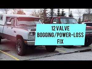12 Valve VE Pump Power Loss / Bog Issue Fixed | Diagnosed