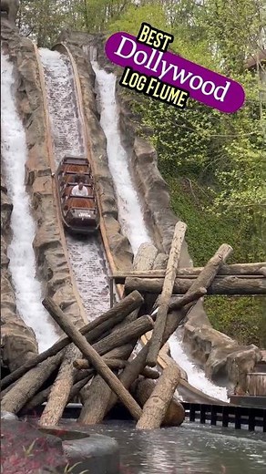 Best! Dollywood Water Ride! Daredevil Falls! #themepark #waterride #shortsfeed