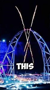 World's LARGEST Roller Coaster! 😱🎢 | #Shorts #SixFlags