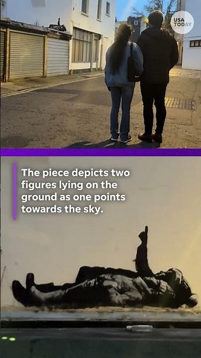 Banksy mural appears on London building