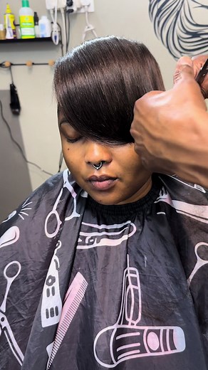 Pixie cut wit added hair extensions R1100 *Relax *cutting *styling *sew-in *hair extensions #pixiewithbangs #pixiewithattitude #pixiewithhairextenssions #pixiecut #shorthair #pixie