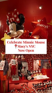Celebrate Minnie Mouse’s balloon in the 98th Macy’s Thanksgiving Day Parade with a visit to Macy’s Herald Square pop-up shop! ✨ #DisneyatMacys #MacysParade | Disney Family