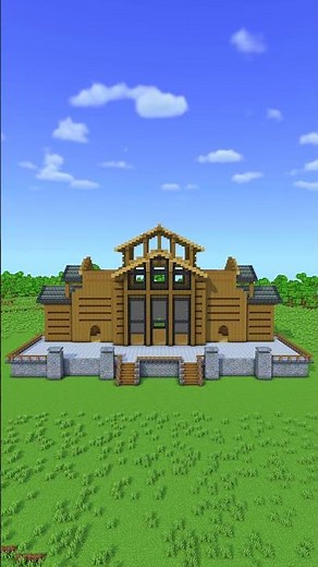 Minecraft Ultimate Survival Log House Build
