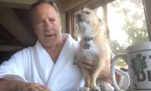 Wearing a Trump Robe, Mike Rowe Belts Out This Song for a Great Cause