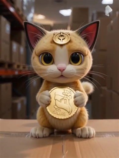 Meowth holding a gold coin