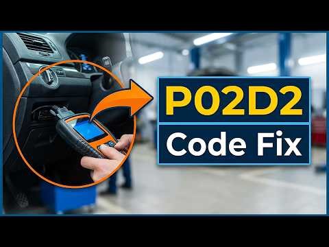 How To Fix P02D2 Code - Cylinder 4 Fuel Injector Learning At Min Limit Repair