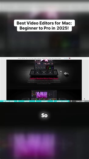 Looking to level up your video editing game in 2025? This insightful guide explores the top video editing software tailored for every skill level on Mac. From absolute beginners to seasoned pros, you’ll discover user-friendly options like VN Video Editor and CapCut that offer simplicity and ease of use. For those at an intermediate stage, Descript shines with its versatile features. And when it’s time to elevate your craft, DaVinci Resolve takes the spotlight as the gold standard for professiona