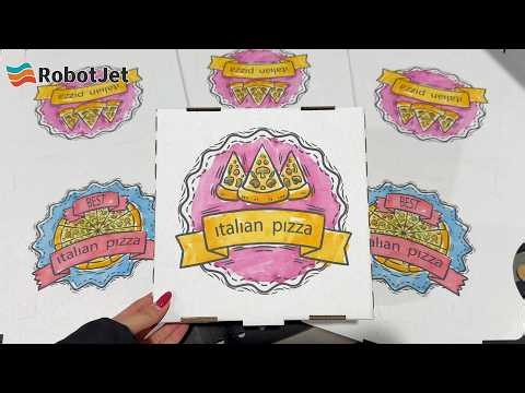 High Speed Single Pass Inkjet Printer for Pizza Box Production