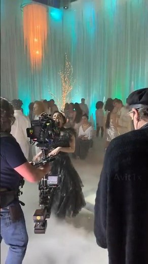 Iconic Wednesday Dance Moves Unveiled! 💃✨ | #WednesdayAddams BTS