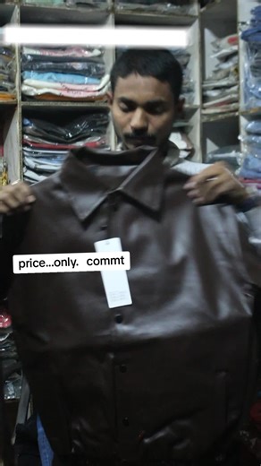 Stylish Leather Jacket for Sarwasati Puja Offer