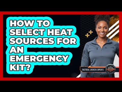 How To Select Heat Sources For An Emergency Kit?