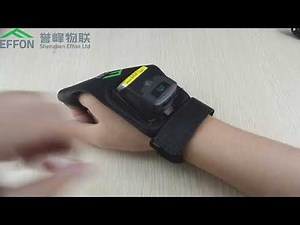 Effon Industrial Bluetooth 2D Glove Barcode Scanner GS02