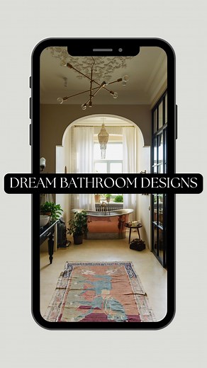 🔎 Searching for Dream Bathroom Designs? 🛁✨ Whether you love modern minimalism or vintage charm, the perfect bathroom is all about the details. What’s your must-have feature in a dream bathroom? #DreamBathroom #LuxuryInteriors #BathroomGoals #HomeSpa | Stephen Larson, REALTOR®