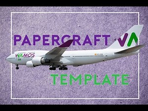 [RELEASE] Wamos Air B747 Paper Model Template