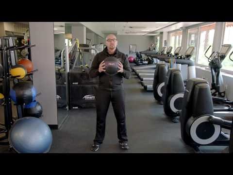 How to Do a Medicine Ball Squat Get Up