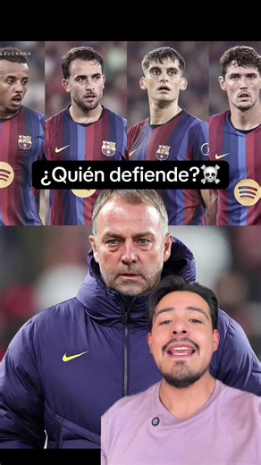 ¿Quién defiende vs PSG?☠️#psg #fcbarcelona #flick #championsleague #diegofc @Kalshi