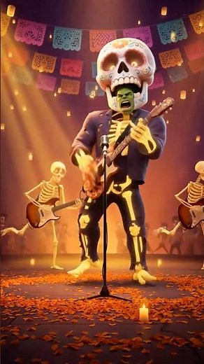 Hulk Dance With the skeleton #ai #marvel #shortvideo