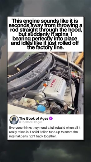 CAR ENGINE HEALS ITSELF