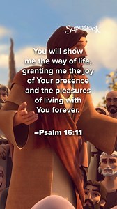 Following God's will leads not only to life, but to joy that lasts forever! 🙌🏼 . . . . . SUPERBOOK Bringing Bible Stories and Jesus' love to kids everywhere Series App Academy Outreach | Superbook