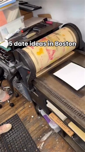 Hoamsy Boston on Instagram: "✨ 5 Boston + MA Date Ideas That Aren’t Just “Dinner” ✨ Skip the reservations and do something hands-on, creative, and memorable this winter ❄️ These experiences give you something to make, something to take home, and something to talk about. 1. Linoleum Block Printing Learn the fundamentals of relief printmaking in a real letterpress studio. You’ll carve, ink, and print your own linoleum block while learning techniques you can continue at home. 📅 Dec 27 + multiple d