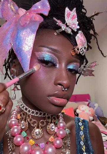 Glittery Makeup Tutorial with Half Magic's Glitterverse Collection