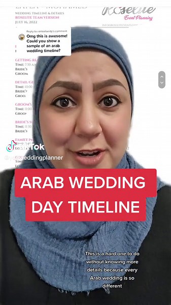 Reply to @raniaelseidy This is an example of a wedding day timeline overview for a Lebanese wedding #arabwedding #lebaneseweddings #Lebanesebride #arabweddings #syrianwedding #palestinianwedding #Muslimwedding #ethnicwedding #weddingdaytimeline #weddingdaytimelinetips