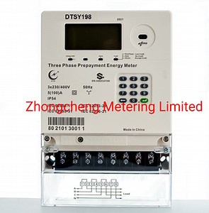 [Hot Item] Three Phase Sts Conventional Prepaid Prepayment Energy Meter