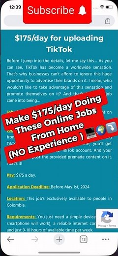 Make $175/HOUR Doing These Online Transcription Jobs From Home Worldwide (NO EXPERIENCE) #remotejobs