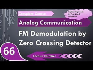 FM Demodulation by Zero Crossing Detector (Basics, Block Diagram, Working & Waveforms) Explained