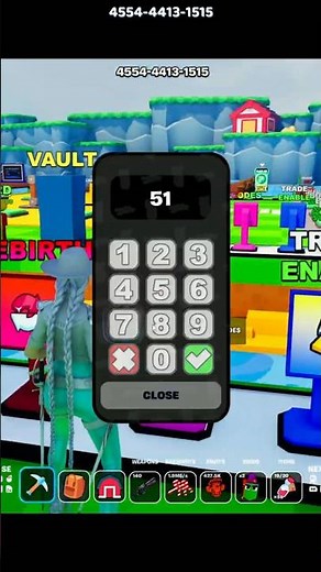 FORBIDDEN SECRET CODE 🤑IN FRUITS VS BRAINROT #brainrot #fortnite #fortnite