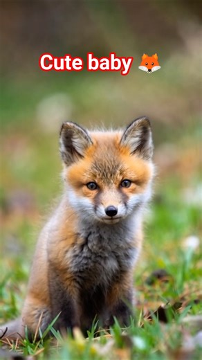 This Baby Fox Is Too Cute to Ignore 🦊🌿