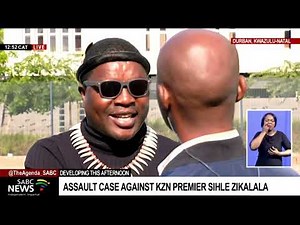 Ngizwe Mchunu opens assault case against the KZN premier Sihle Zikalala
