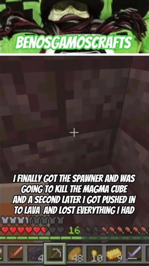 I had really good loot and now it's gone #minecraft #minecraftgameplay #gaming