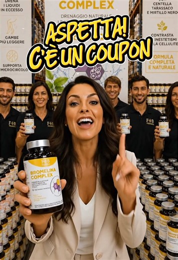 BROMELINA Integratore con Centella e Tarassaco – Drenaggio liquidi e microcircolo – Con Mirtillo Nero – Made in Italy ##Integratori##BenessereQuotidiano##StileDiVitaSano##RoutineBenessere##HealthyLifestyle