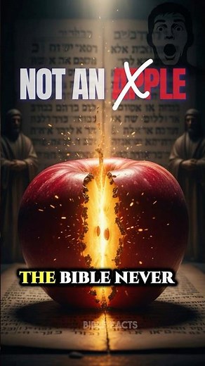 The Bible NEVER Said Adam Ate an Apple 😱