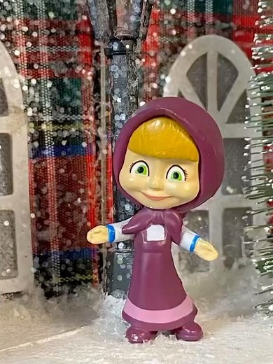 Masha’s Special Christmas Flip 🎄✨ A Magical Winter Transformation You’ll Want to Watch Again!