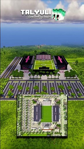 Minecraft | Inter Miami Stadium! Day 3 🇺🇸⚽🏟️