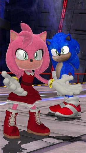 MOVIE AMY WON'T LET MOVIE SONIC ESCAPE! #moviesonic #movieamy #movie #sonicgenerations #sonamy