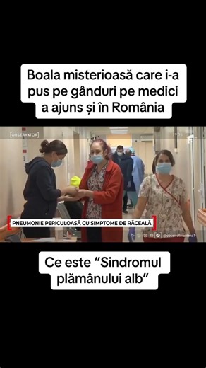 Penumonie periculoasa cu simptome de raceala #observator #antena1 #romania #stiri #news #pneumonie #raceala #5pasidebine #misiuneatiktok | Observator
